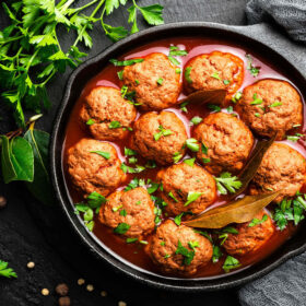 Buffalo Meatballs 240g, 12 in pack