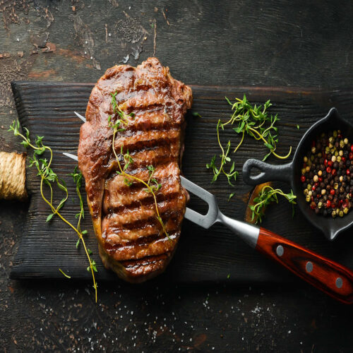 Grass Fed Beef, Rump Steak, 1 in a 225g pack