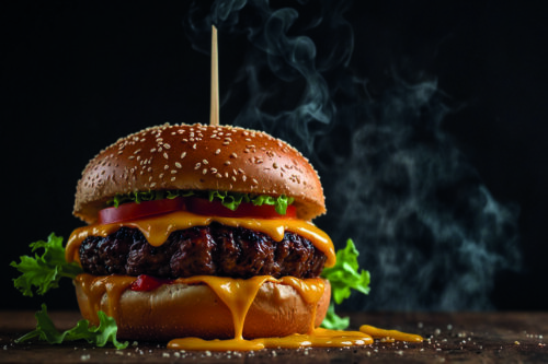 Antelope Springbok, Partially Cooked Quarter Pounders, 2 in a 228g pack