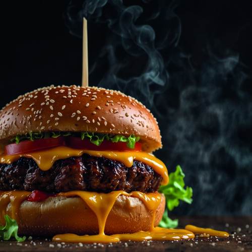 Antelope Springbok, Partially Cooked Quarter Pounders, 2 in a 228g pack