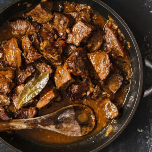 Grass Fed Beef, Diced, in a 250g pack