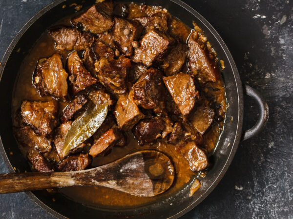 Grass Fed Beef, Diced, in a 250g pack