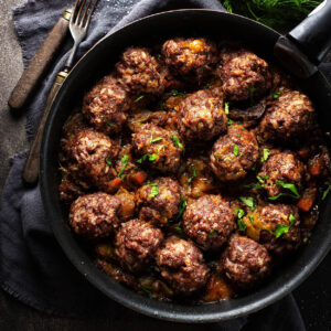 Grass Fed Beef Meatballs, 16 in 320g pack