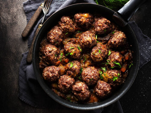 Grass Fed Beef Meatballs, 16 in 320g pack