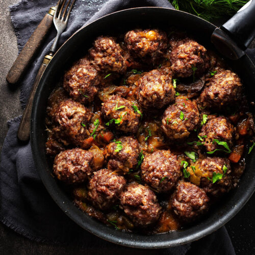 Grass Fed Beef Meatballs, 16 in 320g pack