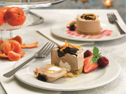 Dessert, Belgian Choc & Clementine Centre, 1 in a pack