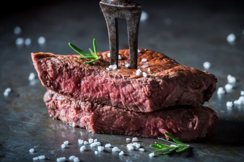 Belgian Blue Beef, Rump Steaks, 2 in a 200g pack
