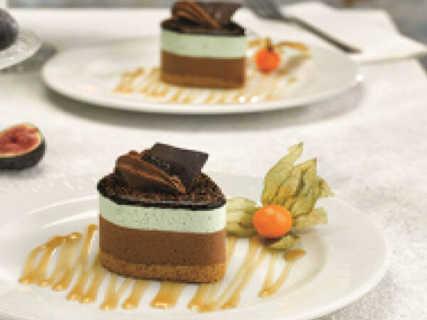 Dessert, Belgian Chocolate & Mint Teardrop, 1 in a pack