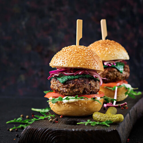 Ostrich, Quarter Pounders, 2 in a 228g pack
