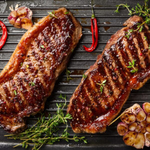 Buffalo, Striploin Fillet, 2 in a 250g pack