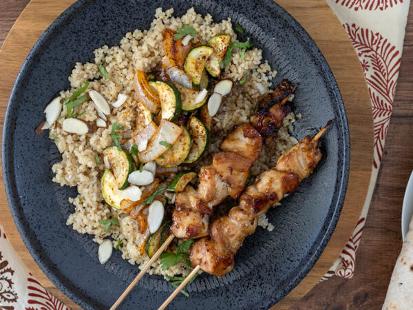 Chicken, Maple & Chilli Kebabs, 300g per pack