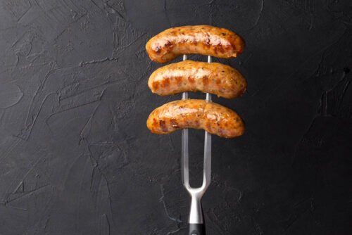 Chicken, Piri Piri Sausages, 6 in a 360g pack