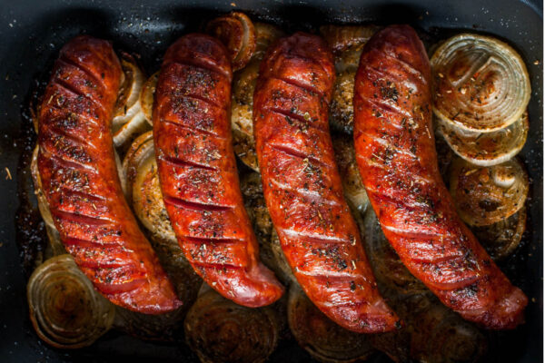 Pork & Chorizo Sausages, 6 in a 360g pack