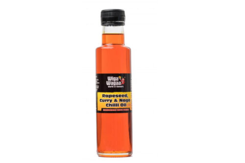 Rapeseed, Curry & Naga Oil, 1  in a 250ml bottle