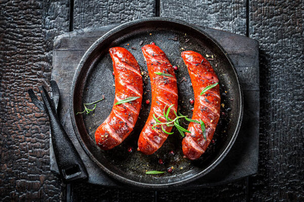 Wagyu Beef, Spicy Sausages, 6 in a 360g pack