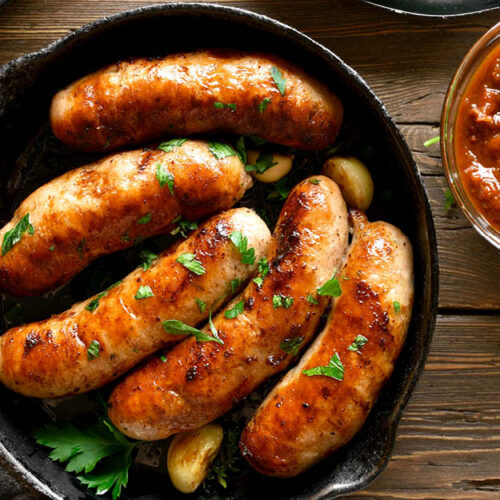 Wild Boar, Sausages, 6 in a 360g Pack