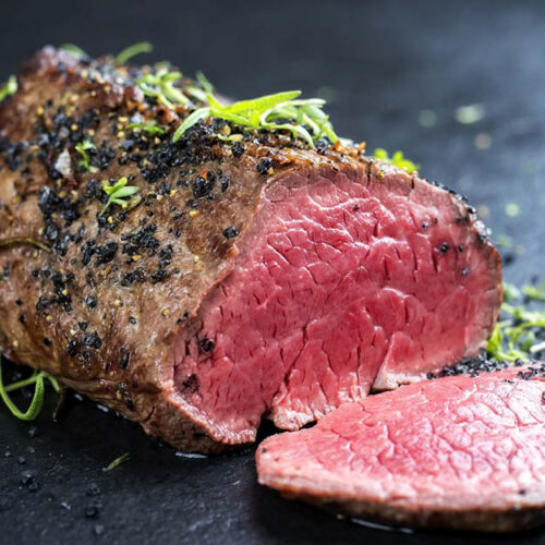 Zebra, Striploin Fillets, 2 in a 250g pack