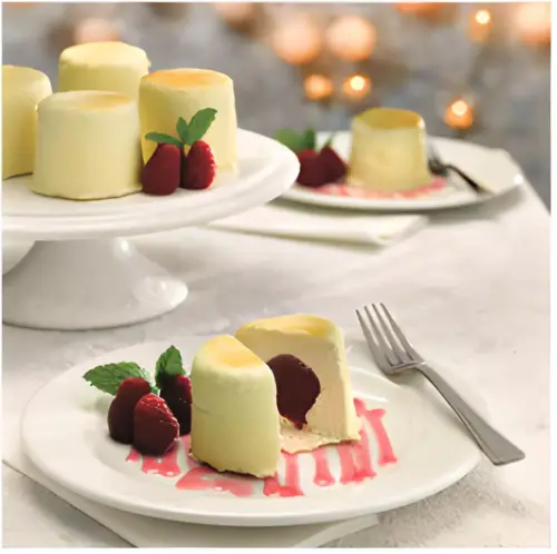 Dessert, Lemon & Raspberry Parfait, 1 in a pack